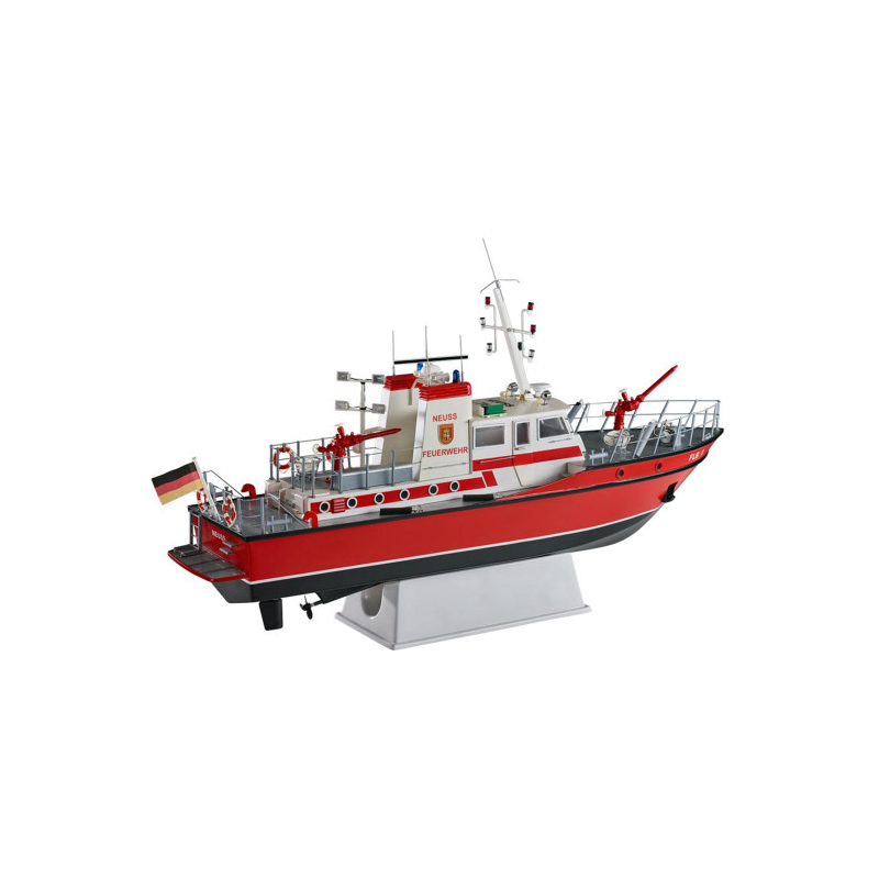 Radio controlled electric boat FLB-1 fireboat kit 1:25 elektrisch RC boot