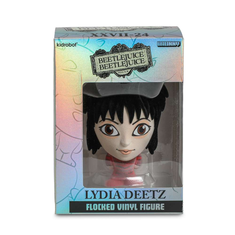 Beetlejuice 2 Lydia Wedding Bhunny Flocked Mini Fig Kidrobot