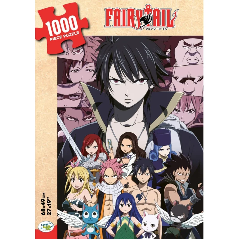 BE-235825 Puzzel FAIRY TAIL - The Guild - Puzzle 1000P 68x49cm