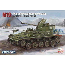 M19 Twin 40mm Gun Motor Carriage Schaalmodel 