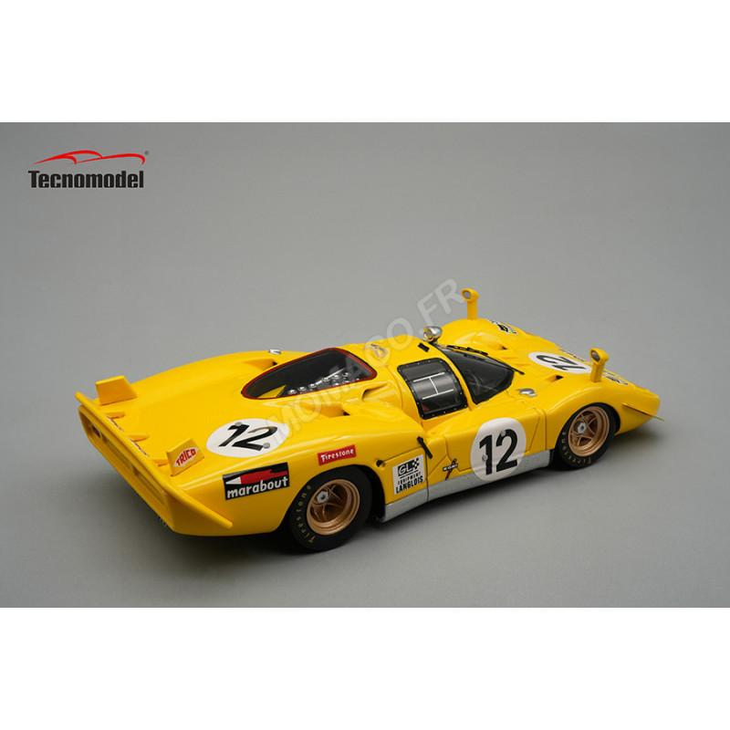 FERRARI 512 FILIPINETTI 12 DE FIERLAND/WALKER FRANCORCHAMP Miniatuur van auto's