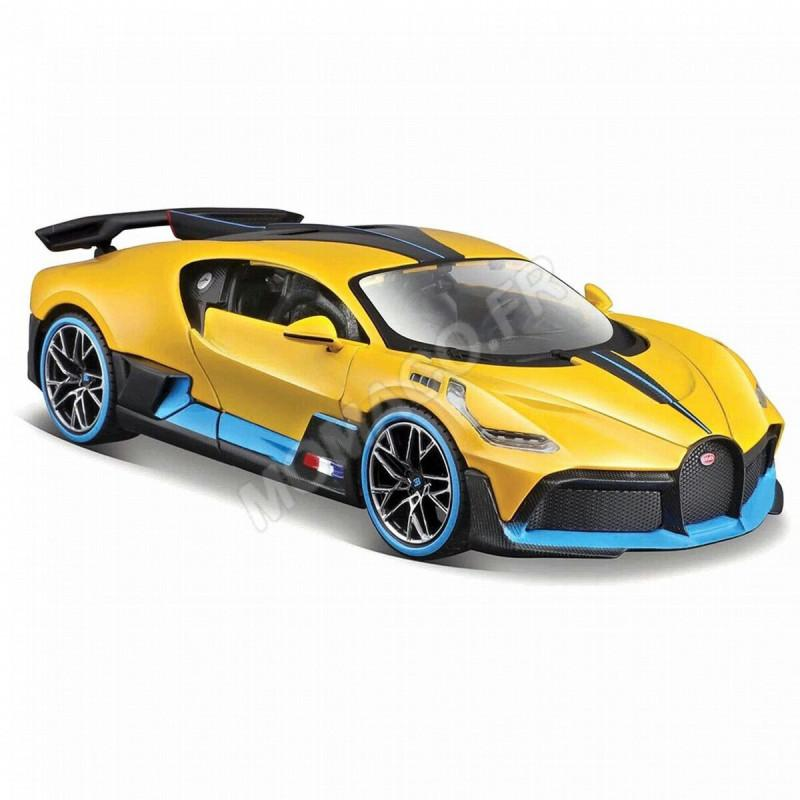 BUGATTI DIVO 2018 YELLOW Miniatuur 