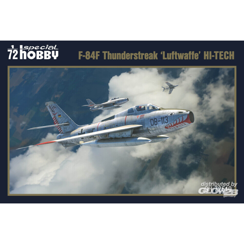 F-84F Thunderstreak 'Luftwaffe' Hi Tech kit Schaalmodel 