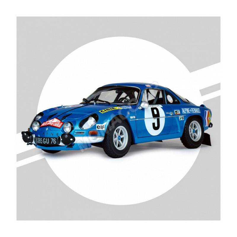 ALPINE A 110 1600 S 22 JEAN-CLAUDE ANDRUET / MICHEL VIAL MONTE CARLO RALLY 1971 (FULL KIT) Schaalmodel 