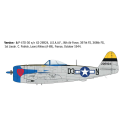 P-47D Thunderbolt (Europe) Modelvliegtuigen