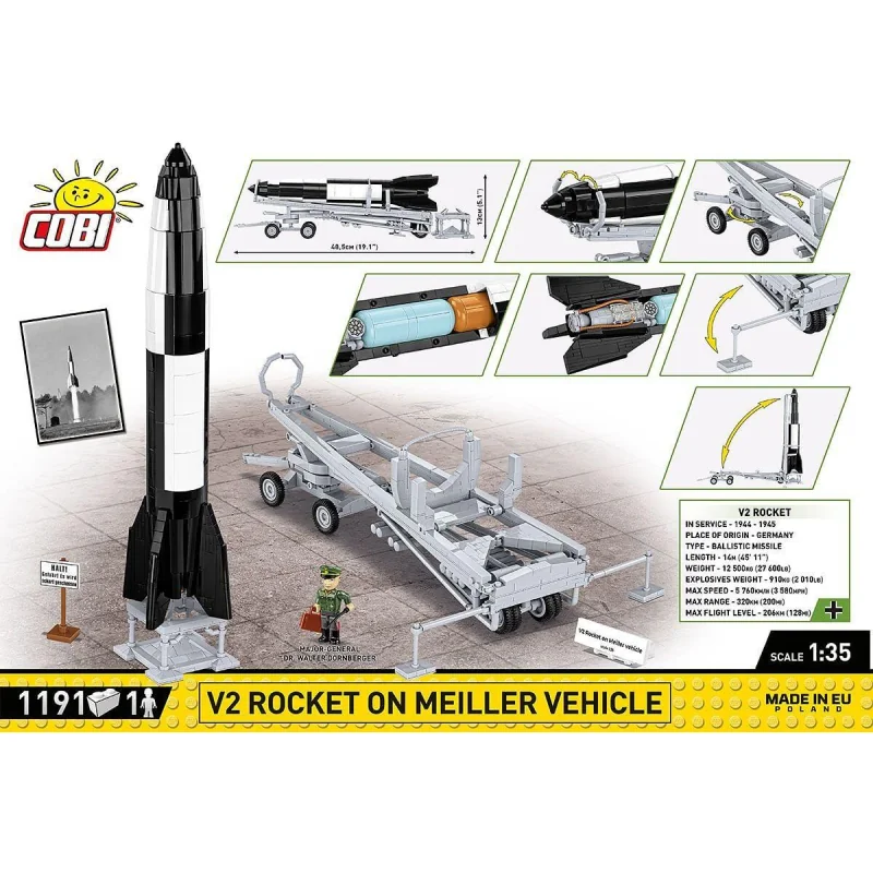  V2 Rocket on Meiller Vehicle - Executive Edition 