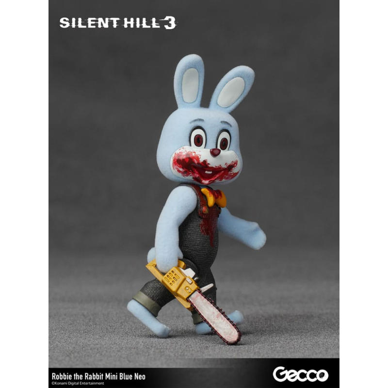 Silent Hill 3 mini figure Robbie the Rabbit Mini Blue Neo Version 10 cm Gecco