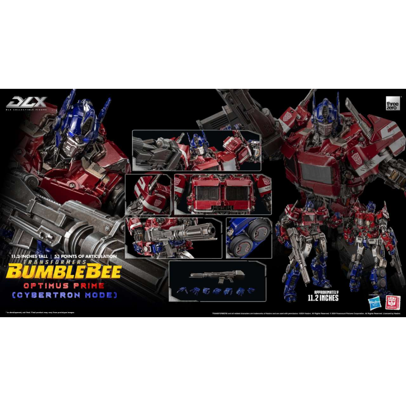 Transformers Bumblebee - Deluxe Optimus Prime Cybertron Mode Figuurtje 