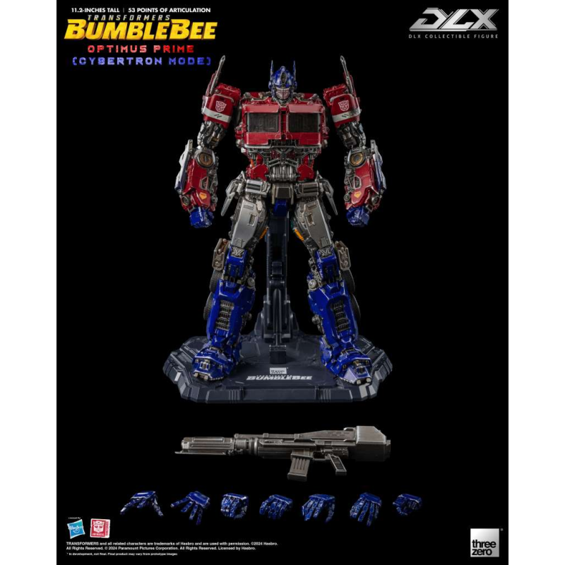 Transformers Bumblebee - Deluxe Optimus Prime Cybertron Mode Figuren