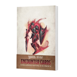 Dungeons & Dragons RPG Encounter Cards Challenge Rating 0-6: Pack 2 *ENGLISH* 