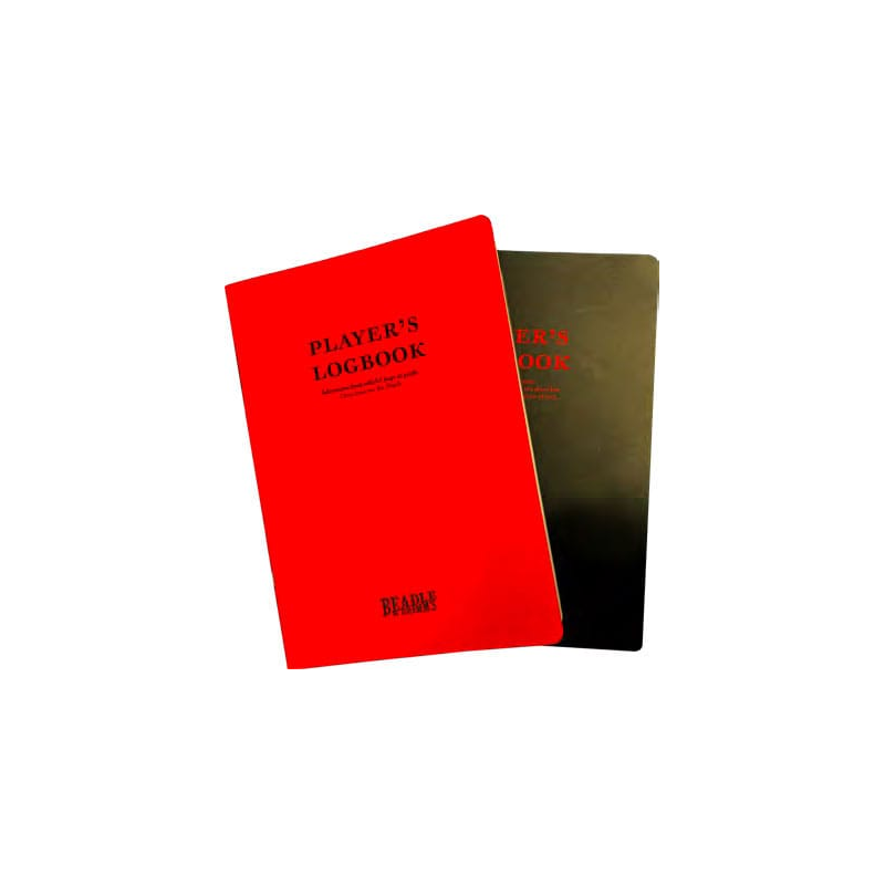 Pack of 2 A5 Player's Logbook notebooks 