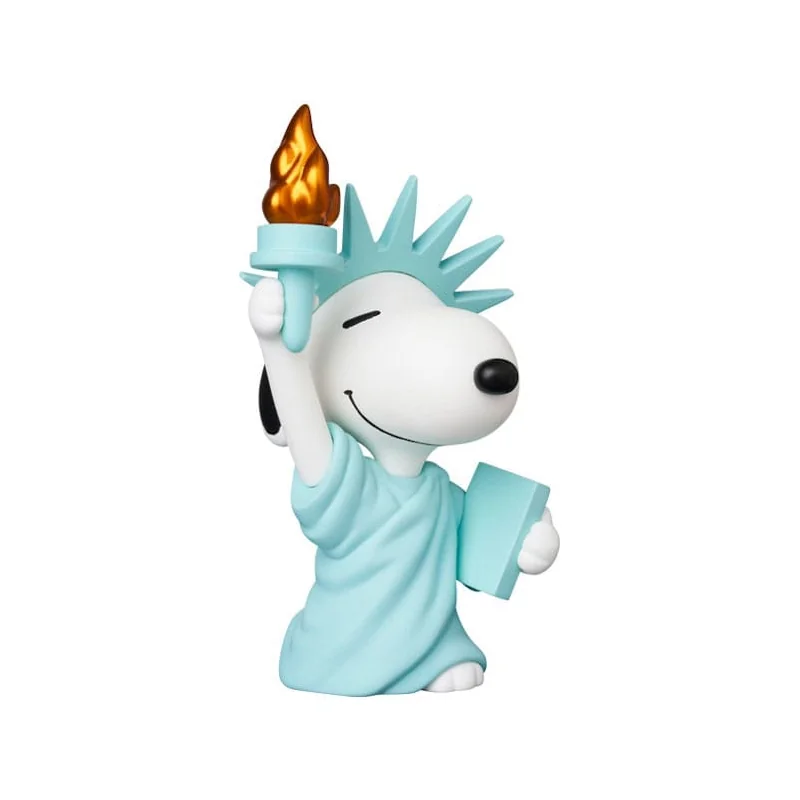 Peanuts mini figure Medicom UDF series 17 Statue of Liberty Snoopy 7 cm Figuurtje 