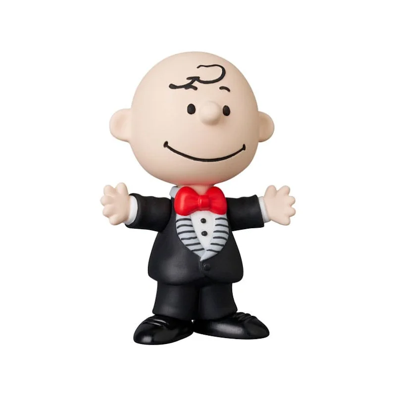 Peanuts mini figure Medicom UDF series 17 Charlie Brown (Tuxedo ver.) 7 cm Figuurtje 