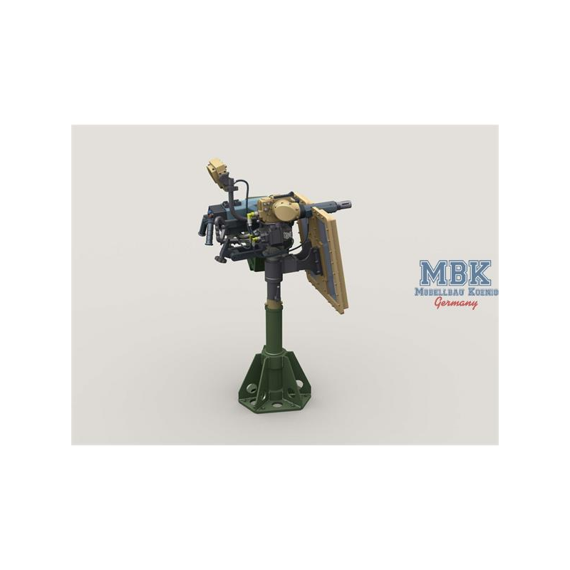 MK47 Striker AGL w/ Transparent Gun Shield 3D geprinte hars