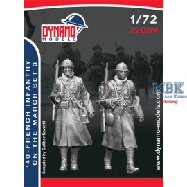 French Infantry On The March - 3 - 1:72 Figuren 