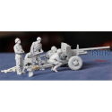 U.S. M1 57mm anti tank Gun early+ 5 Figuren Historische figuren