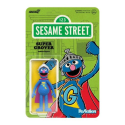 1, Sesame Street ReAction Figure Wave 03 Super Grover 10 cm Figuurtje 