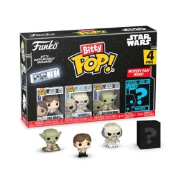 Star Wars pack 4 Bitty POP Figures! Vinyl Han 2.5 cm 