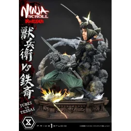 Ninja Scroll statuette Ultimate Premium Masterline Series 1/4 Jubei Versus Testa 101 cm Beeldjes 