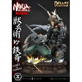 Ninja Scroll statuette Ultimate Premium Masterline Series 1/4 Jubei Versus Tssais Deluxe Bonus Version 101 cm Beeldjes 