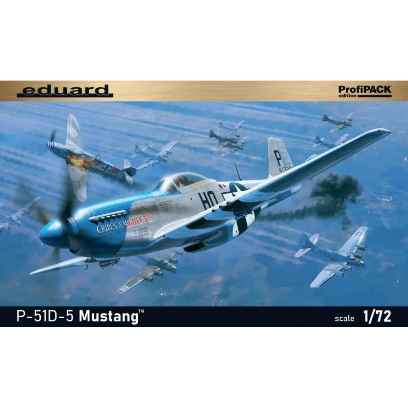 P-51D-5 Mustang EDUARD-PROFIPACK Schaalmodel 