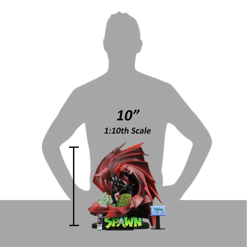 Spawn statuette 1/10 Spawn 1 (Black White & Red All Over) 24 cm