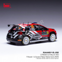 CITROEN C3 RALLY 2 20 ROSSEL/DUNAND WRC RALLY MONTE-CARLO 2024 Miniatuur van auto's