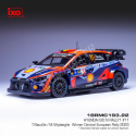 HYUNDAI I20 N 11 NEUVILLE/WYDAEGHE WRC1 CENTRAL EUROPEAN RALLY 2023 Miniatuur 