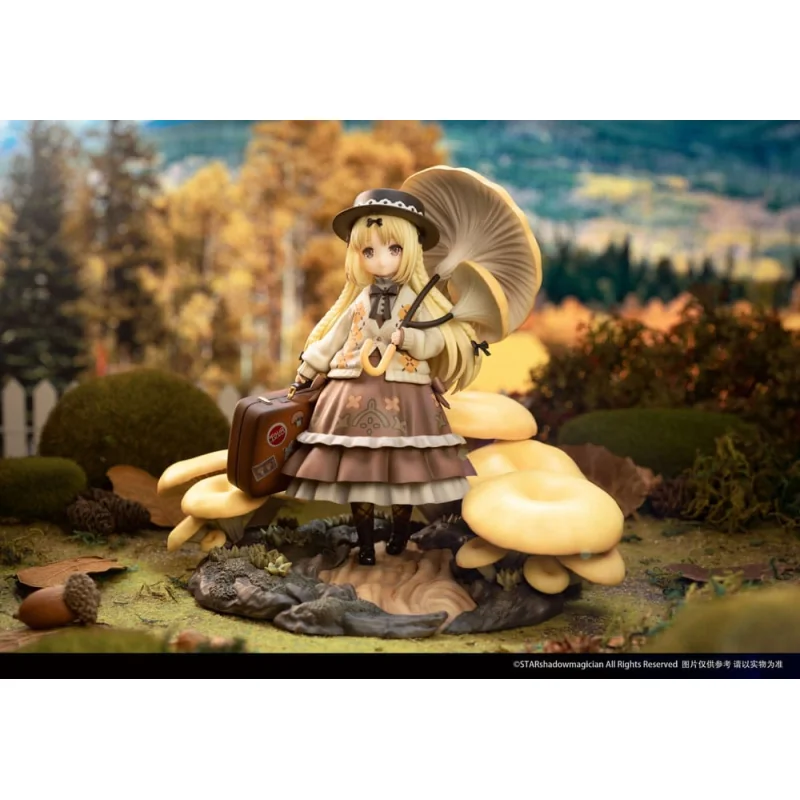 The Mushroom Girls 1/1 Series No.3 Pleurotus Citrinopileatus 24 cm