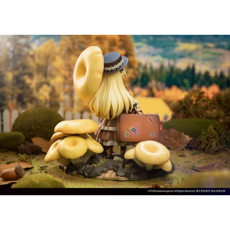 The Mushroom Girls 1/1 Series No.3 Pleurotus Citrinopileatus 24 cm