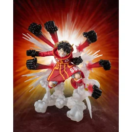 One Piece Figuarts ZERO Extra Battle Monkey D. Luffy -Gum Gum Hawk Gatling- 19 cm Figuurtje 