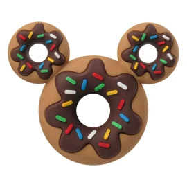 Mickey Mouse Donut Backpack Keychain 