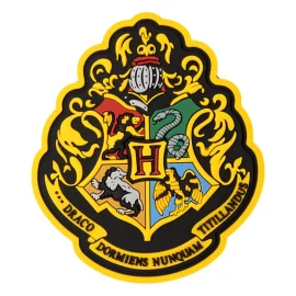 Harry Potter Soft Touch Hogwarts Crest Magnet 