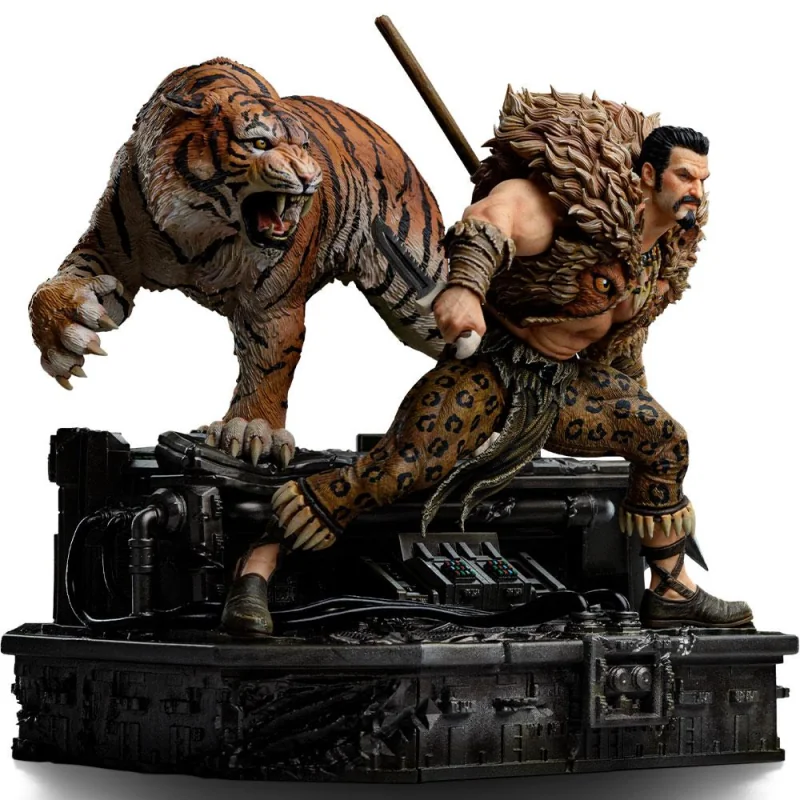 Iron Studios Marvel Comics - Kraven - Spider-Man Vs Villains Diorama BDS Art Scale 1/10 Statue Figuren