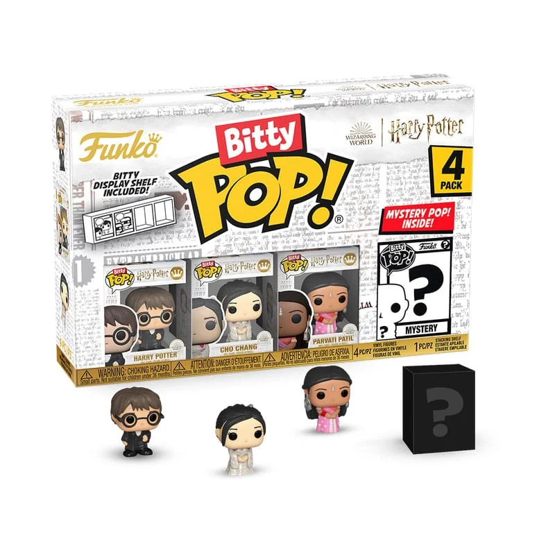 Harry Potter and the Goblet of Fire 4-Pack Bitty POP! Vinyl Harry 2.5 cm Figures Pop figur 