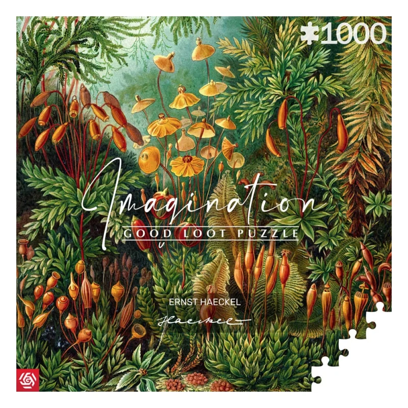 Ernst Haeckel puzzle Imagination Muscinae (1000 pieces) Puzzel 