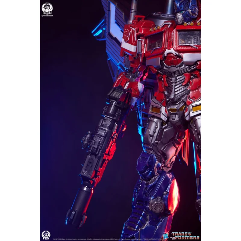 Transformers statuette Museum Scale Optimus Prime Jet Convoy Edition 87 cm