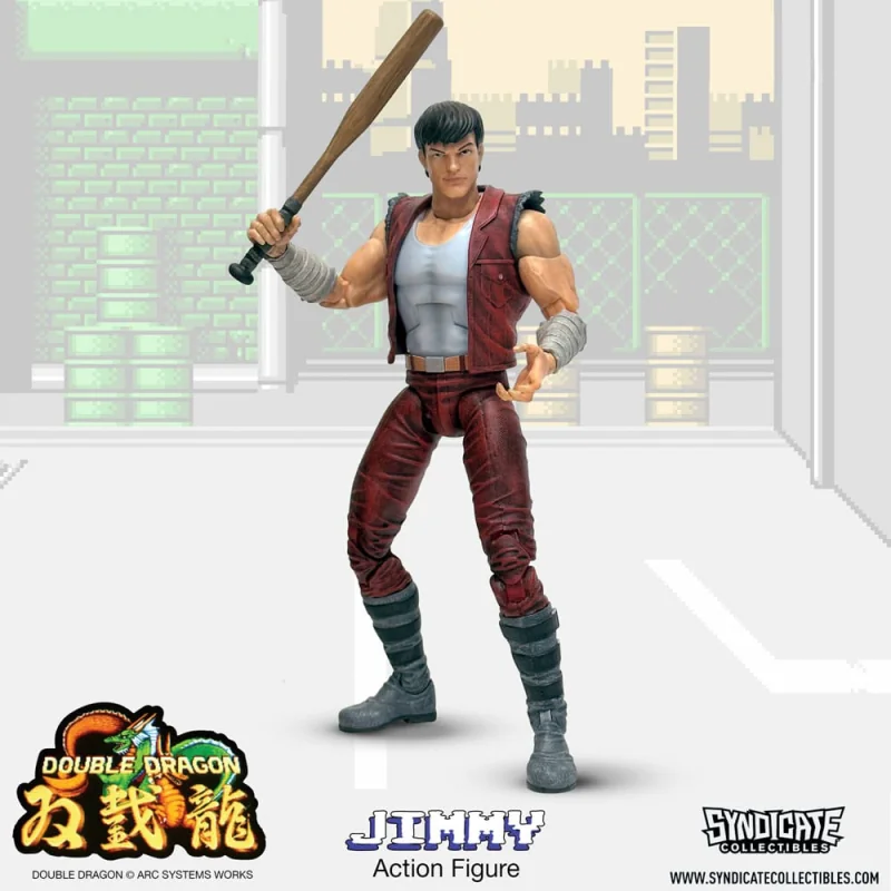 Double Dragon Deluxe Figure 1/12 Jimmy 18 cm