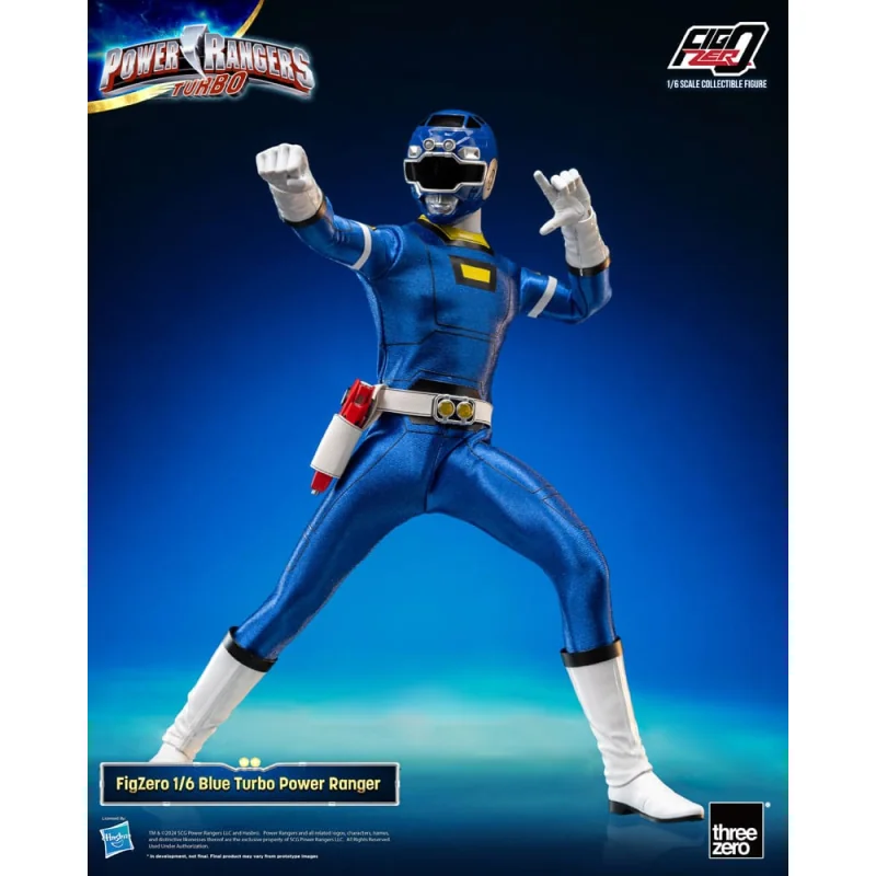 Power Rangers Turbo Figure FigZero 1/6 Blue Turbo Power Ranger 30 cm