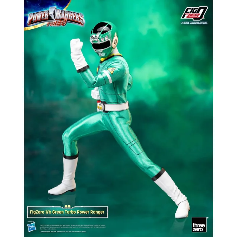 Power Rangers Turbo Figure FigZero 1/6 Green Turbo Power Ranger 30 cm