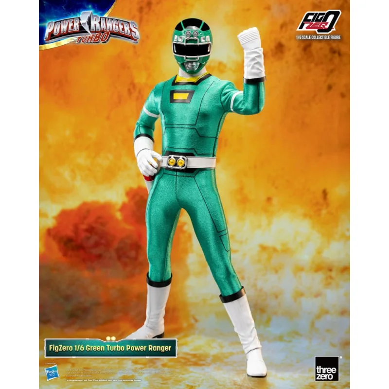 Power Rangers Turbo Figure FigZero 1/6 Green Turbo Power Ranger 30 cm