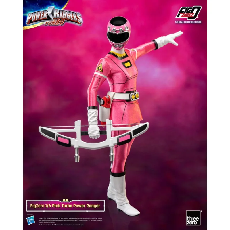 Power Rangers Turbo Figure FigZero 1/6 Pink Turbo Power Ranger 30 cm Figuurtje 