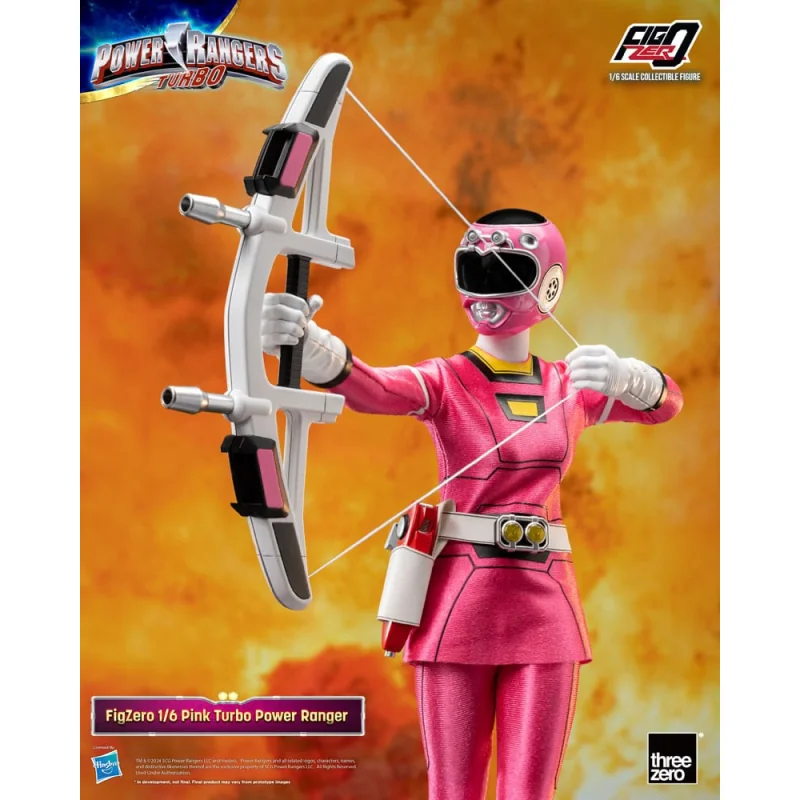 CO-103289 Power Rangers Turbo Figure FigZero 1/6 Pink Turbo Power Ranger 30 cm