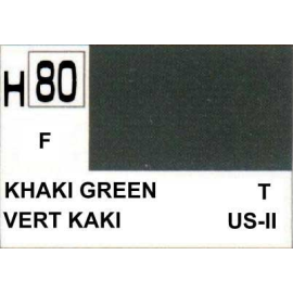 H080 Dark Khaki Green matt Acrylverf 