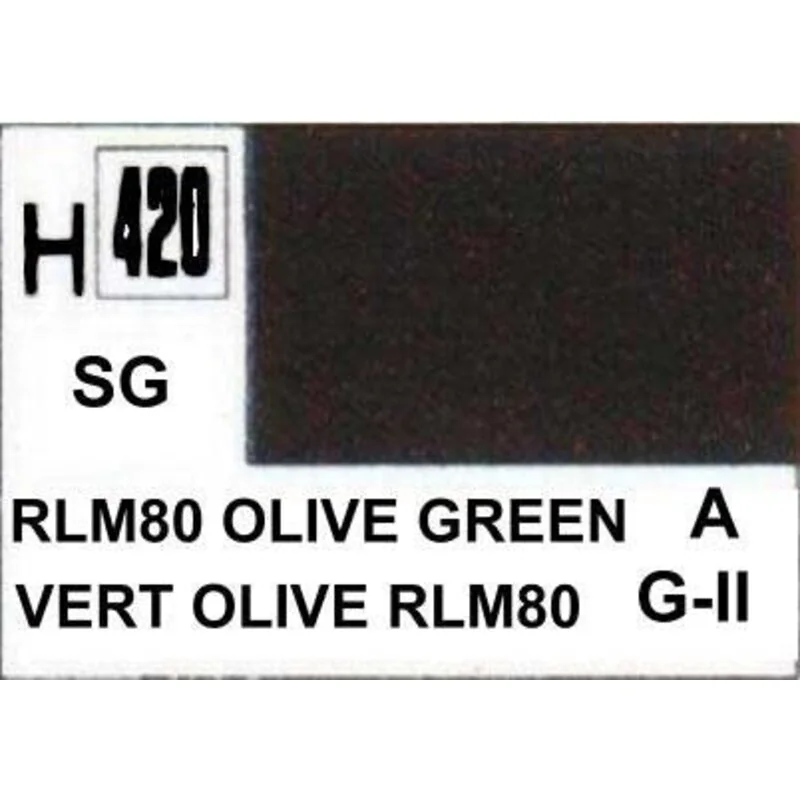 H420 Olive Green RLM 80 Satin 