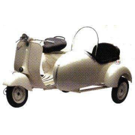 Vespa Piag.150 Vl1T Sidecar/6 Miniaturen van motoren