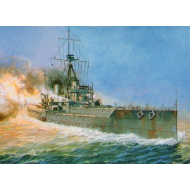 WWI HMS Dreadnought Bouwmodell