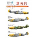 Messerschmitt Bf 109F-2 includes.... ′Yellow 8′ Fw. Heinz Jahner 9./JG 2 ′Yellow 1′ Uffz. Felix Sauer 6./JG 53 ′ - + -′ Major H