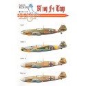 Messerschmitt Bf 109F-4. Markings for ′Red 2′ 8./JG 27 ′Yellow 4′ 9./JG 27 Pilot: Obfw. Eberhard von Boremski ′Yellow 14′ 3./JG 