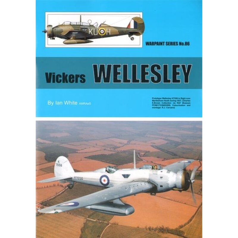 Vickers Wellesley by Ian White. Created on the drawing boards of the Vickers (Aviation) Company by Barnes Wallis using the geode